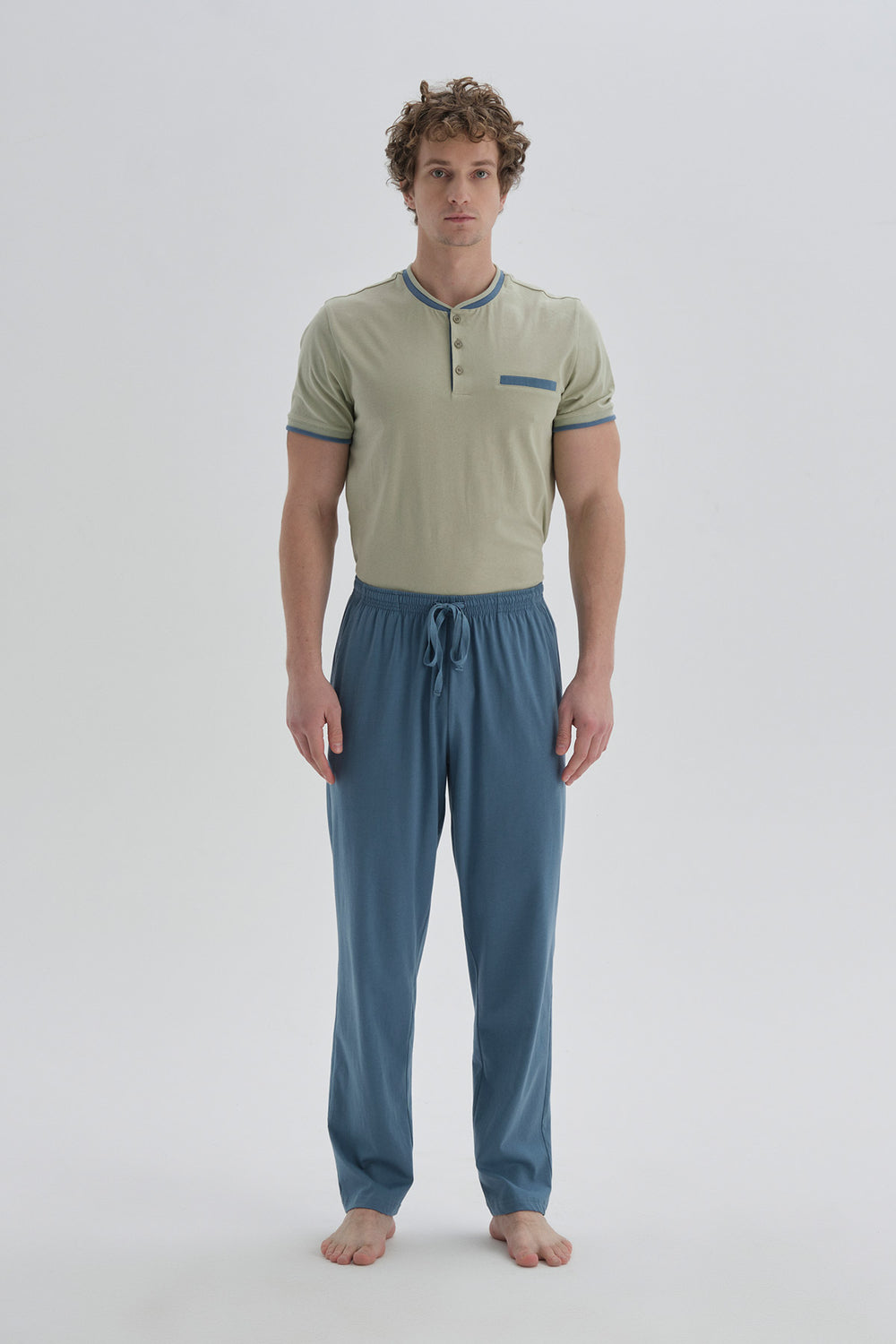 GREEN PYJAMA SET