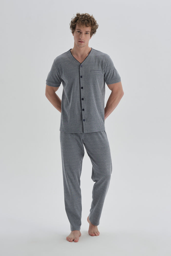 NAVY PYJAMA SET