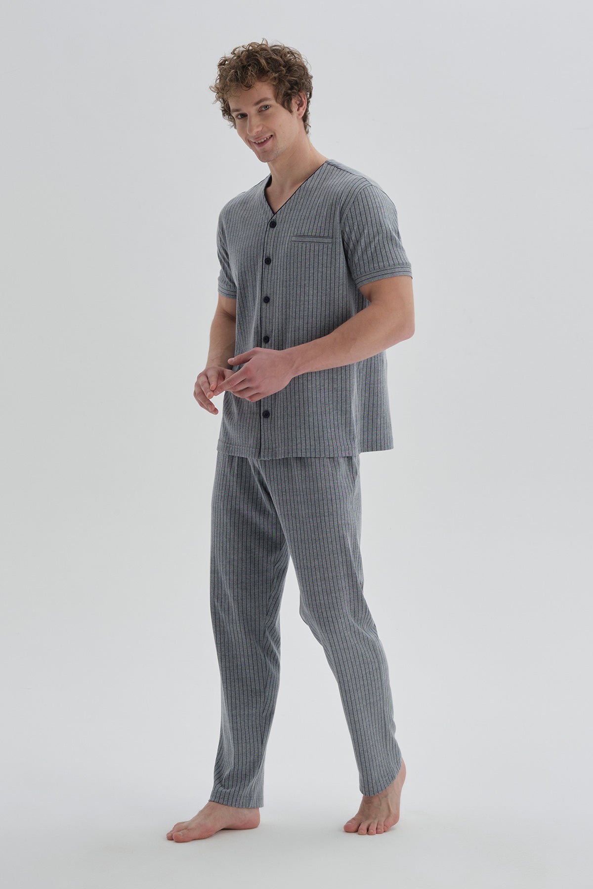 NAVY PYJAMA SET