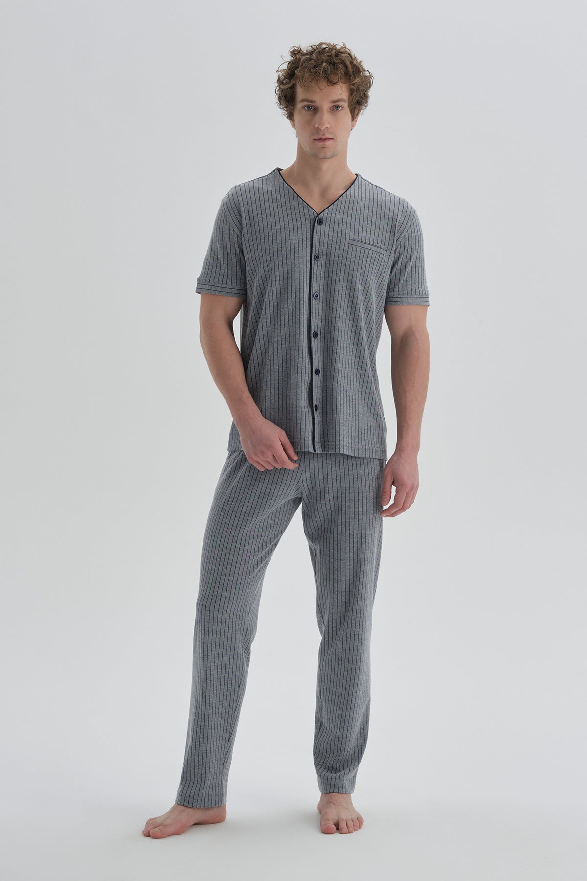 NAVY PYJAMA SET