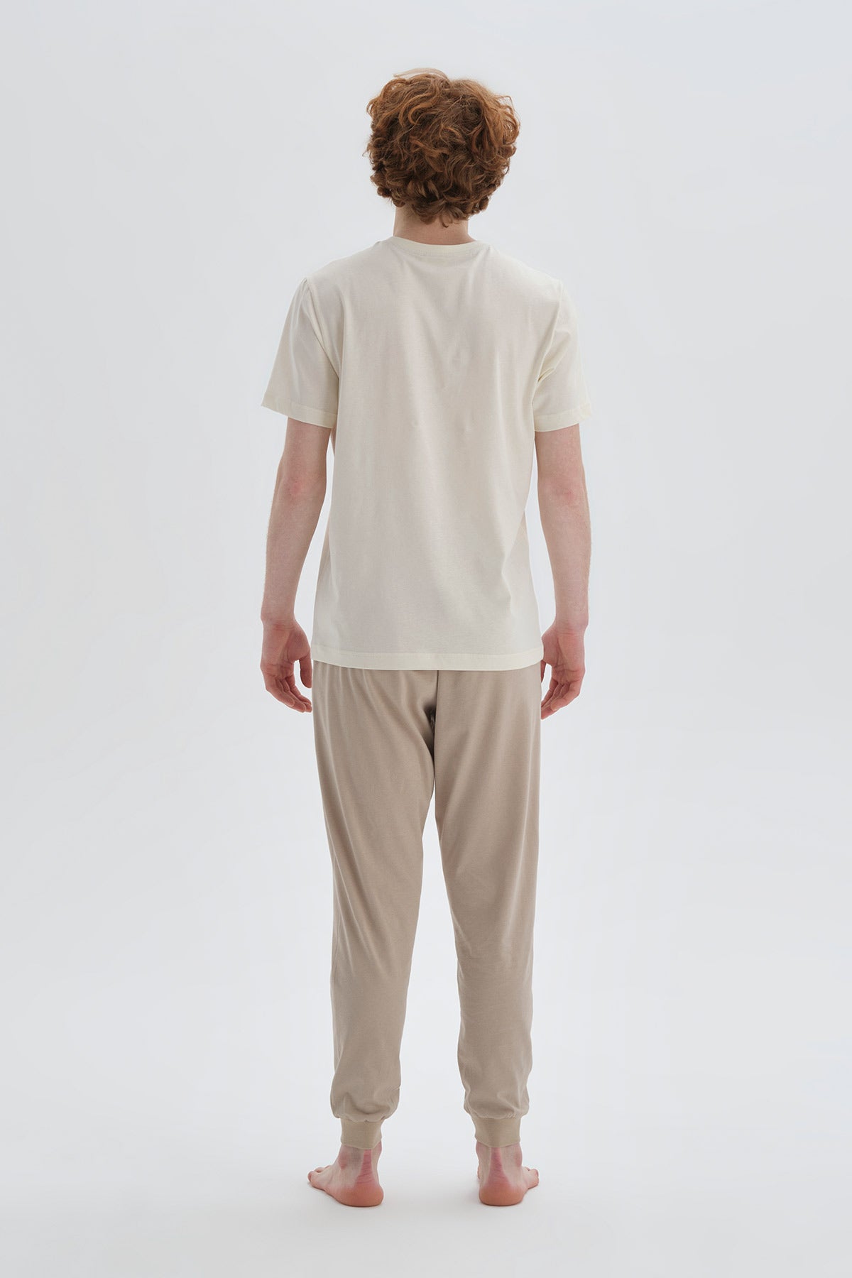 BEIGE PYJAMA SET