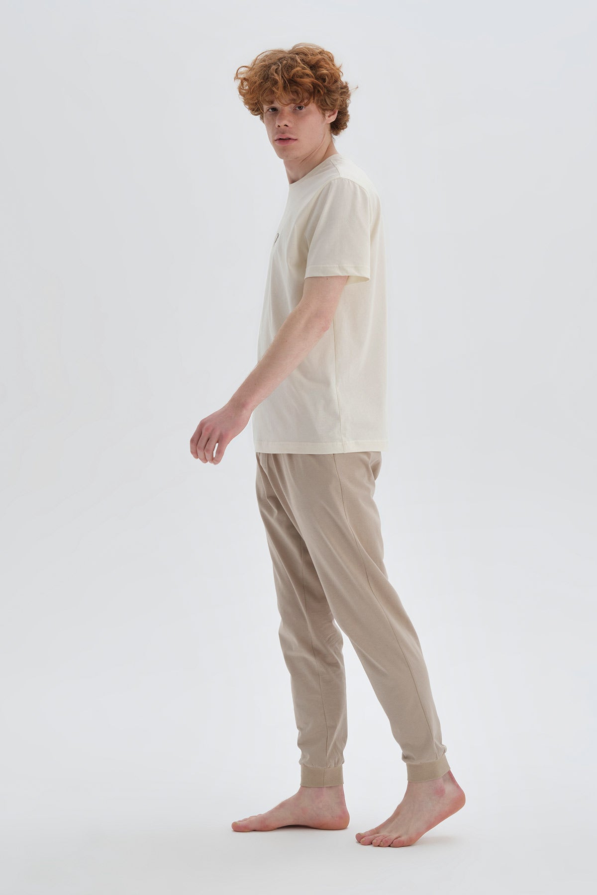 BEIGE PYJAMA SET