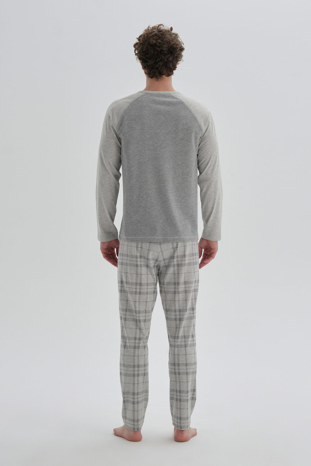GREY PYJAMA SET