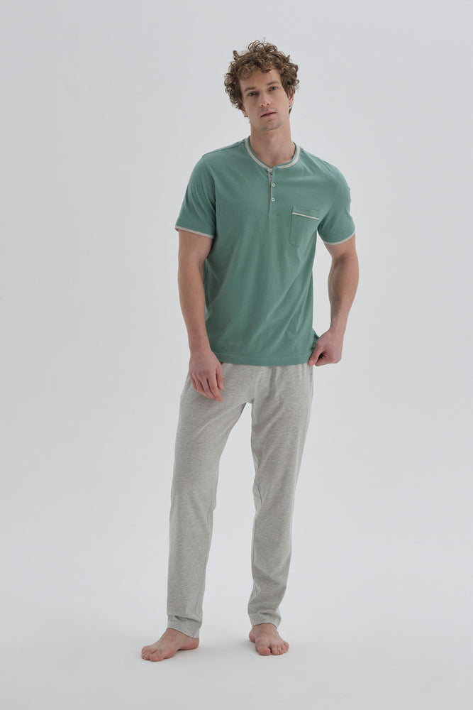 GREEN PYJAMA SET