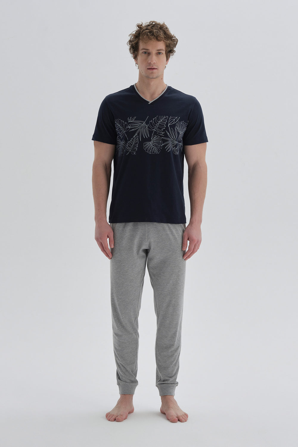 NAVY PYJAMA SET