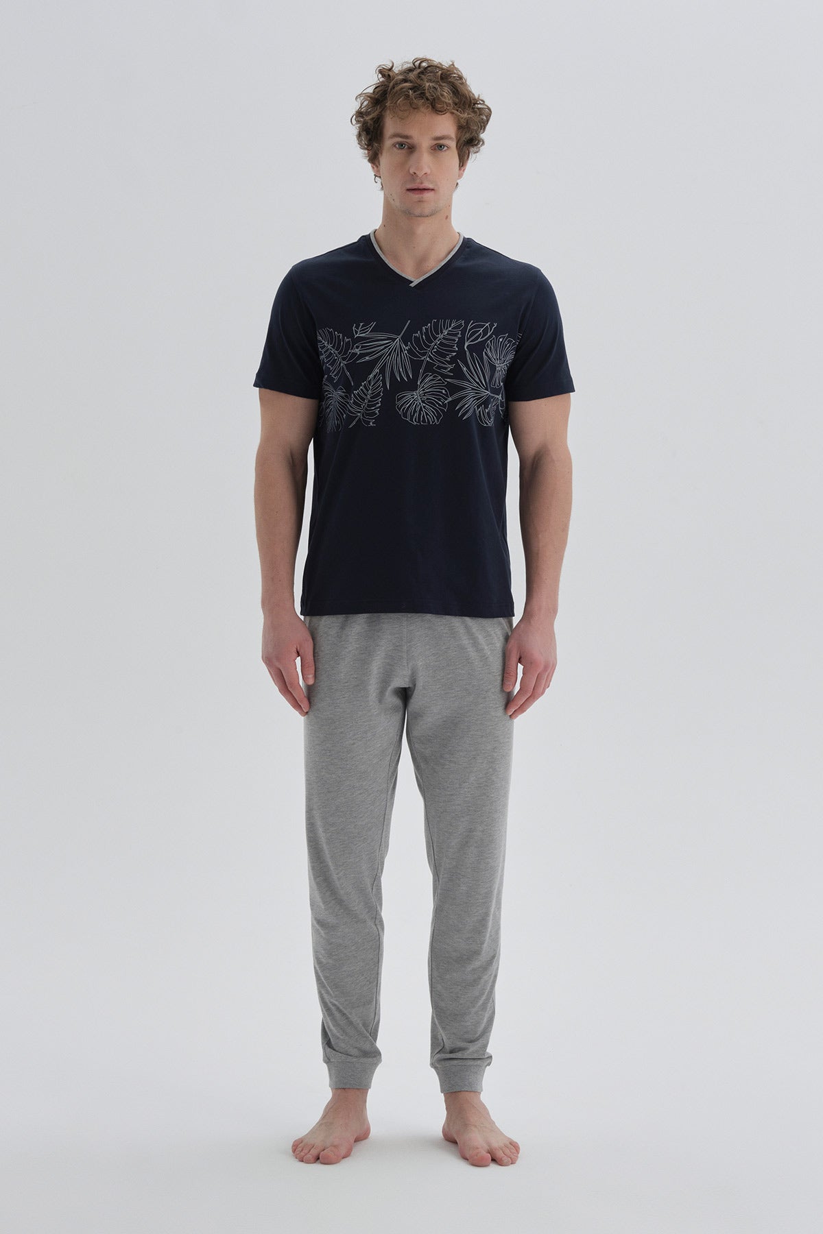 NAVY PYJAMA SET