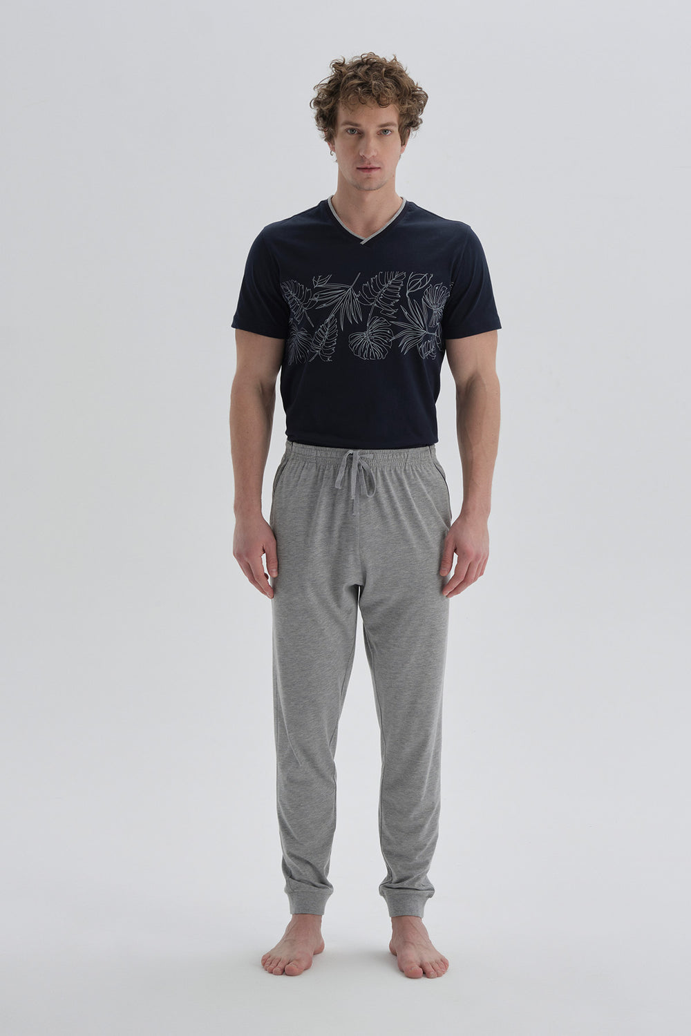 NAVY PYJAMA SET