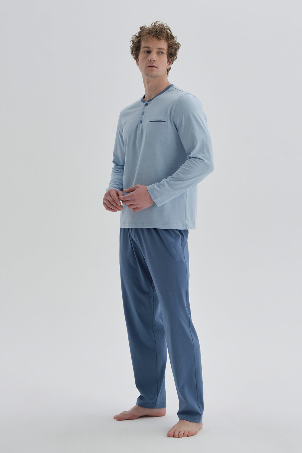 BLUE PYJAMA SET