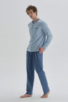 BLUE PYJAMA SET