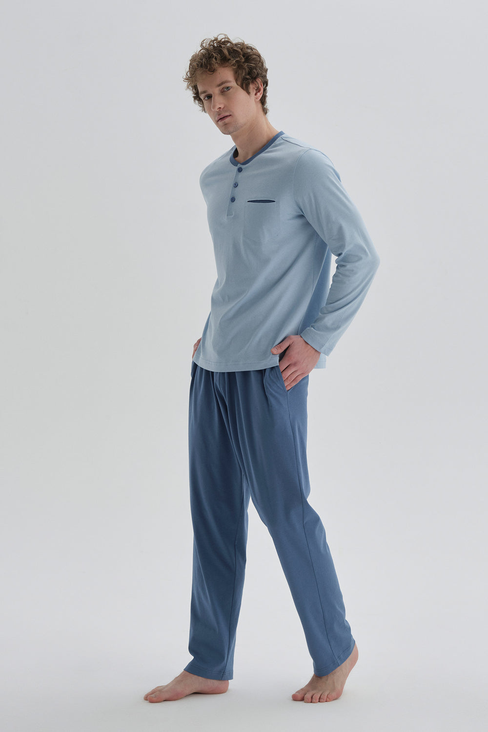 BLUE PYJAMA SET