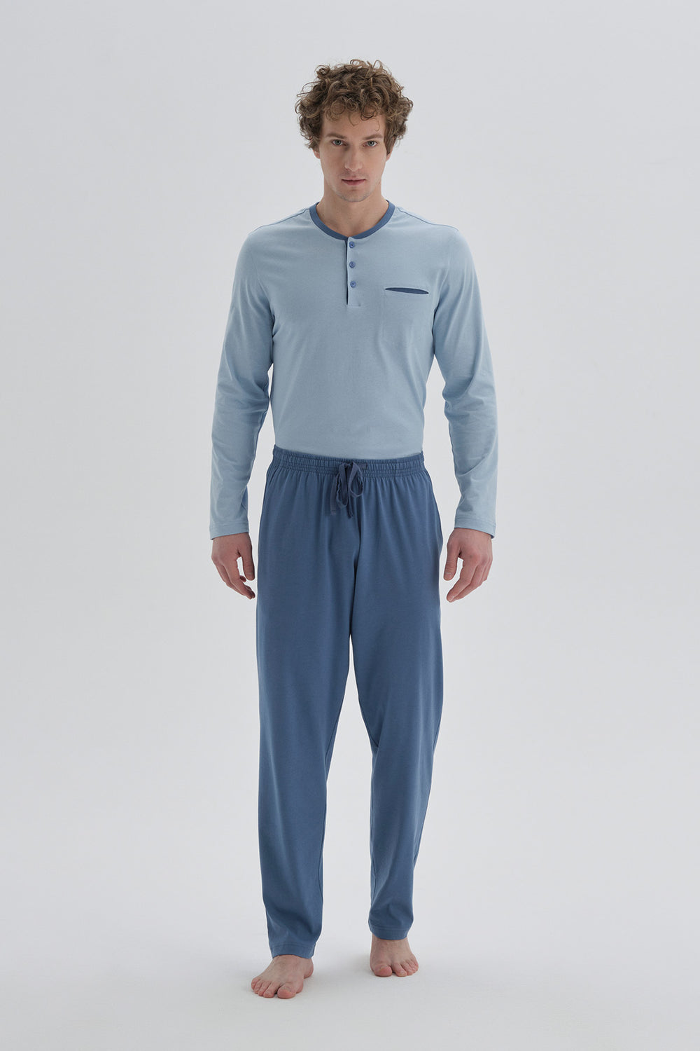 BLUE PYJAMA SET