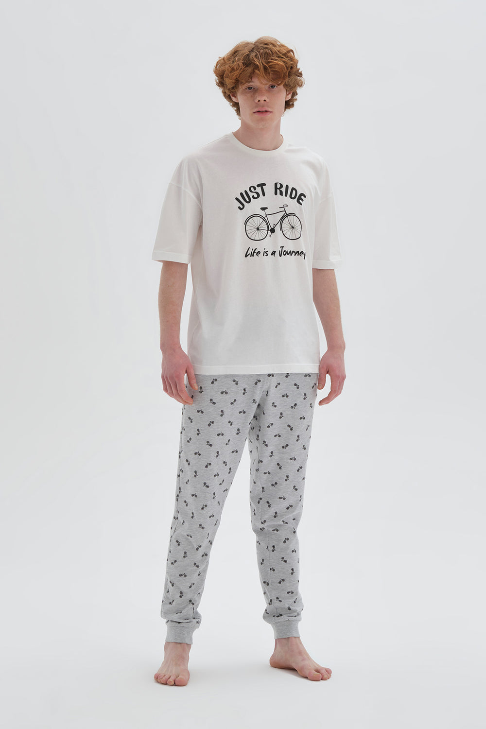 WHITE PYJAMA SET