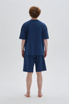 NAVY PYJAMA SET