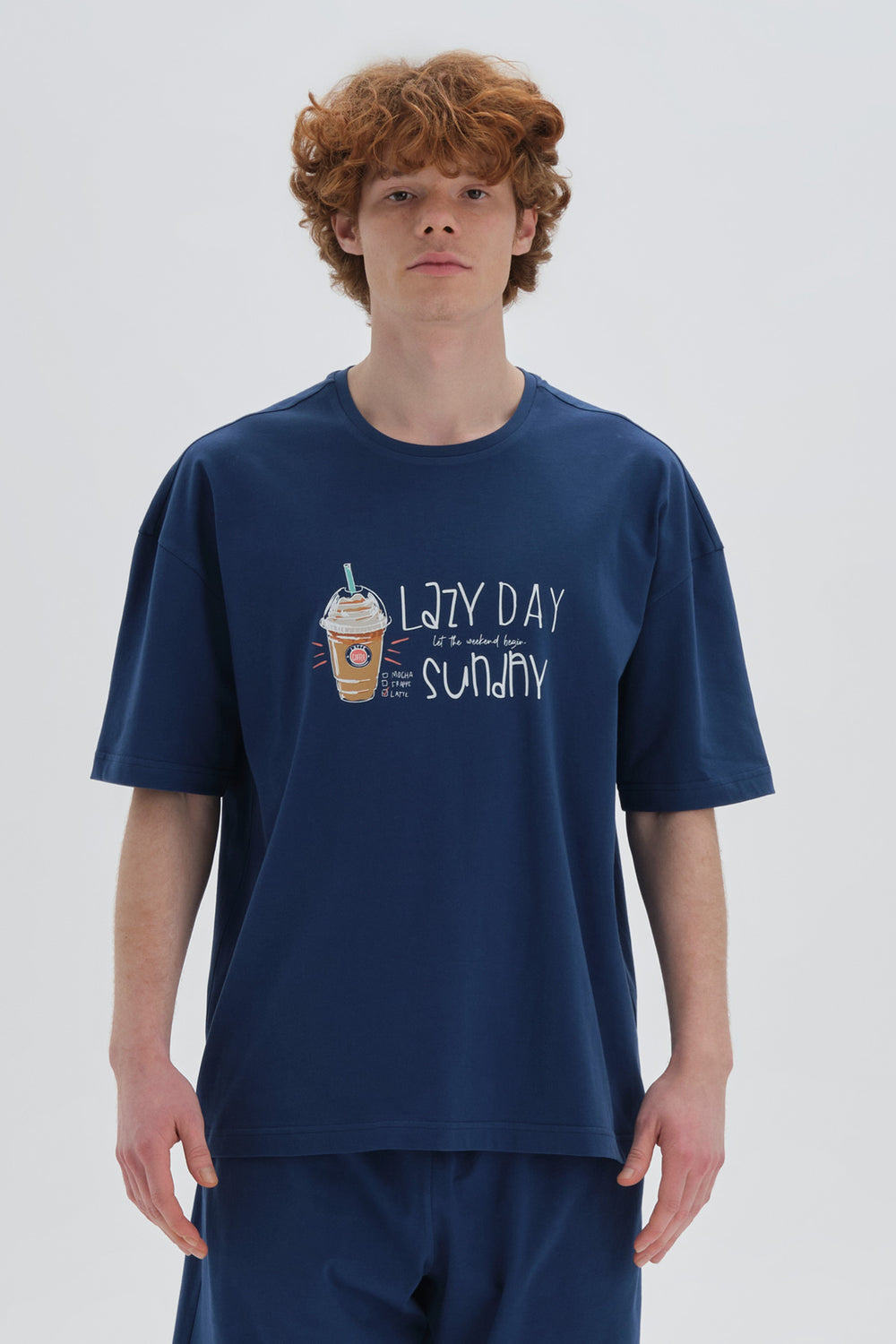 NAVY PYJAMA SET