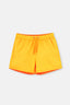 Sarı - Turuncu Micro Kısa Düz Deniz Şortu