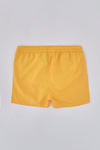 Sarı - Turuncu Micro Kısa Düz Deniz Şortu