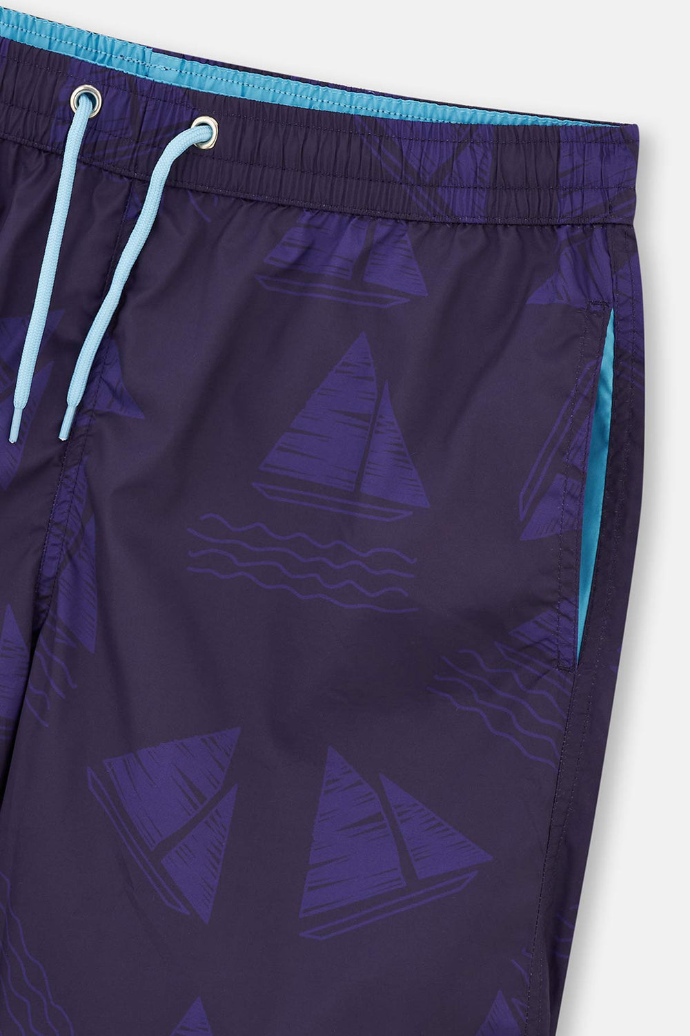NAVY SWIM SHORT