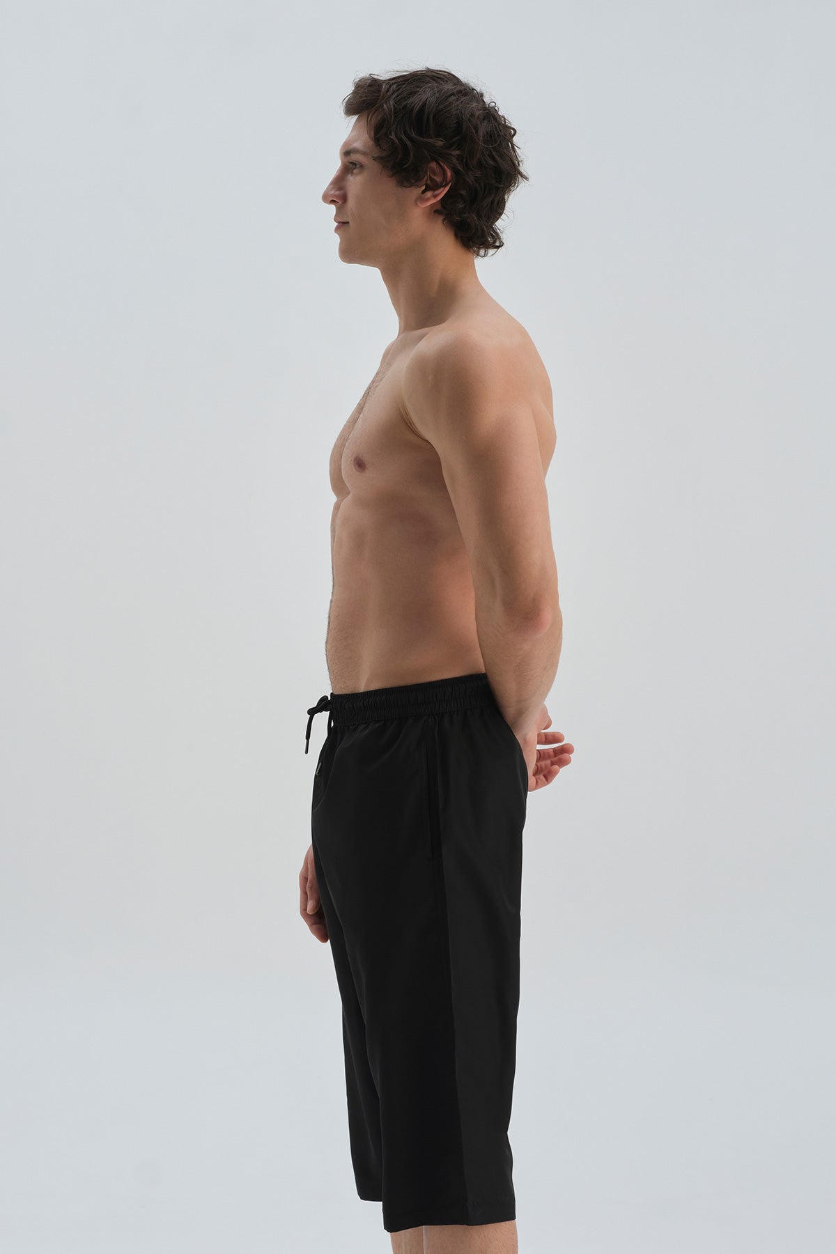 BLACK SWIM SHORT