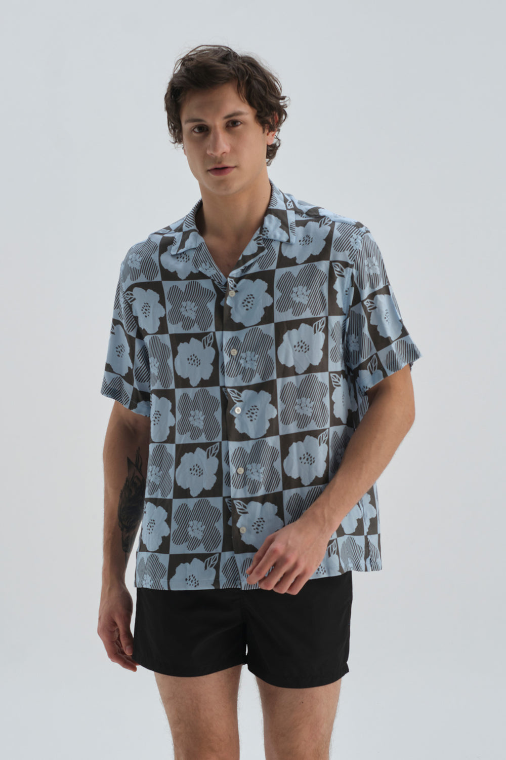 ANTHRACITE BLUE SHIRT