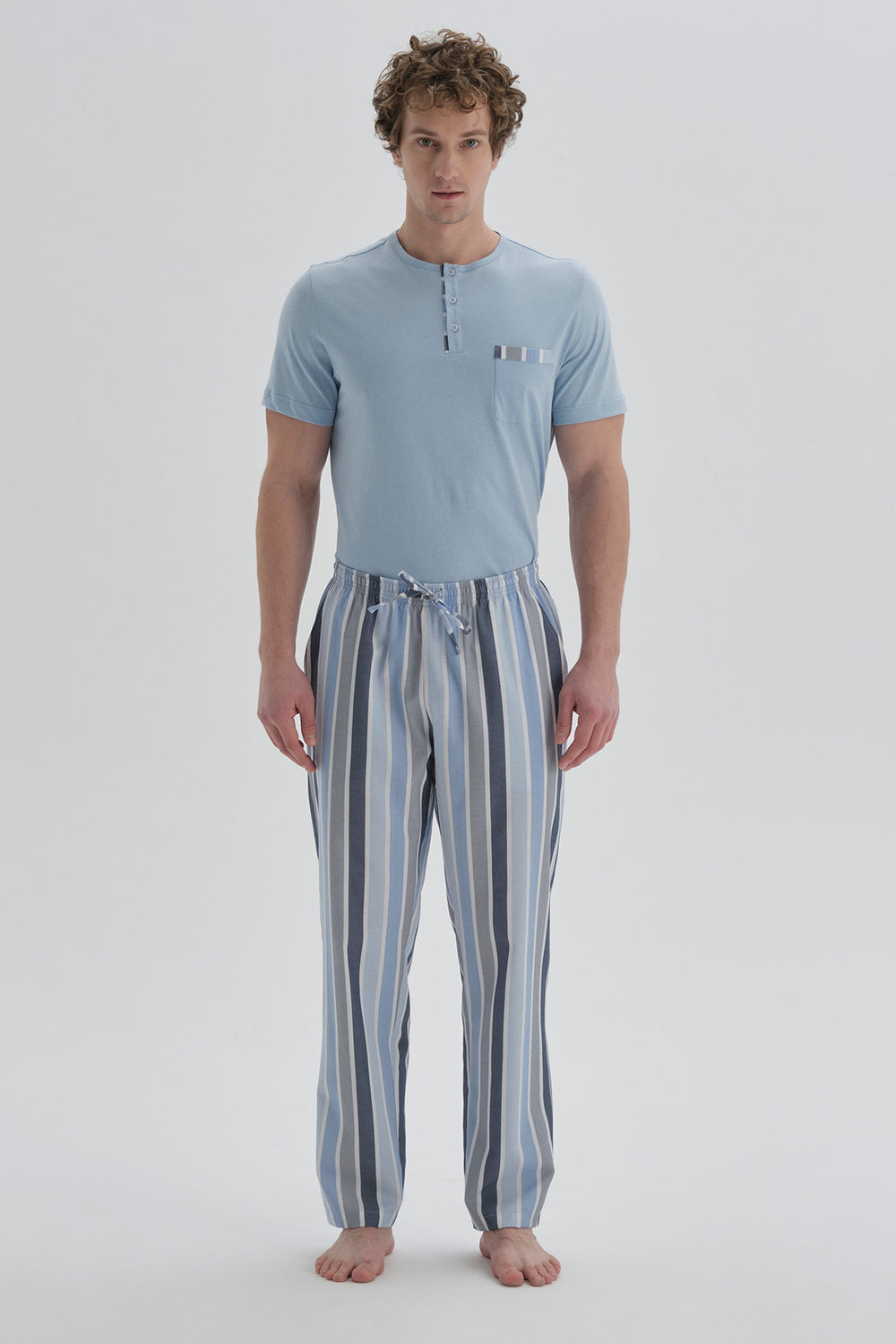 BLUE PYJAMA BOTTOM