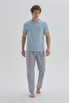 BLUE PYJAMA BOTTOM