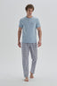 BLUE PYJAMA BOTTOM