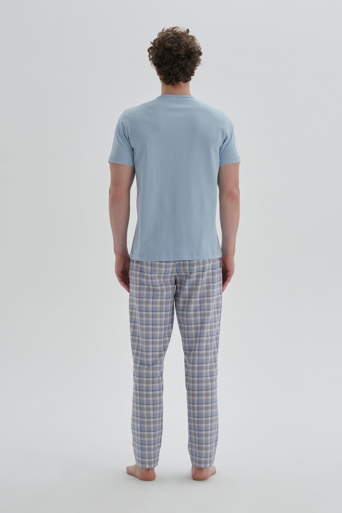 BLUE PYJAMA BOTTOM