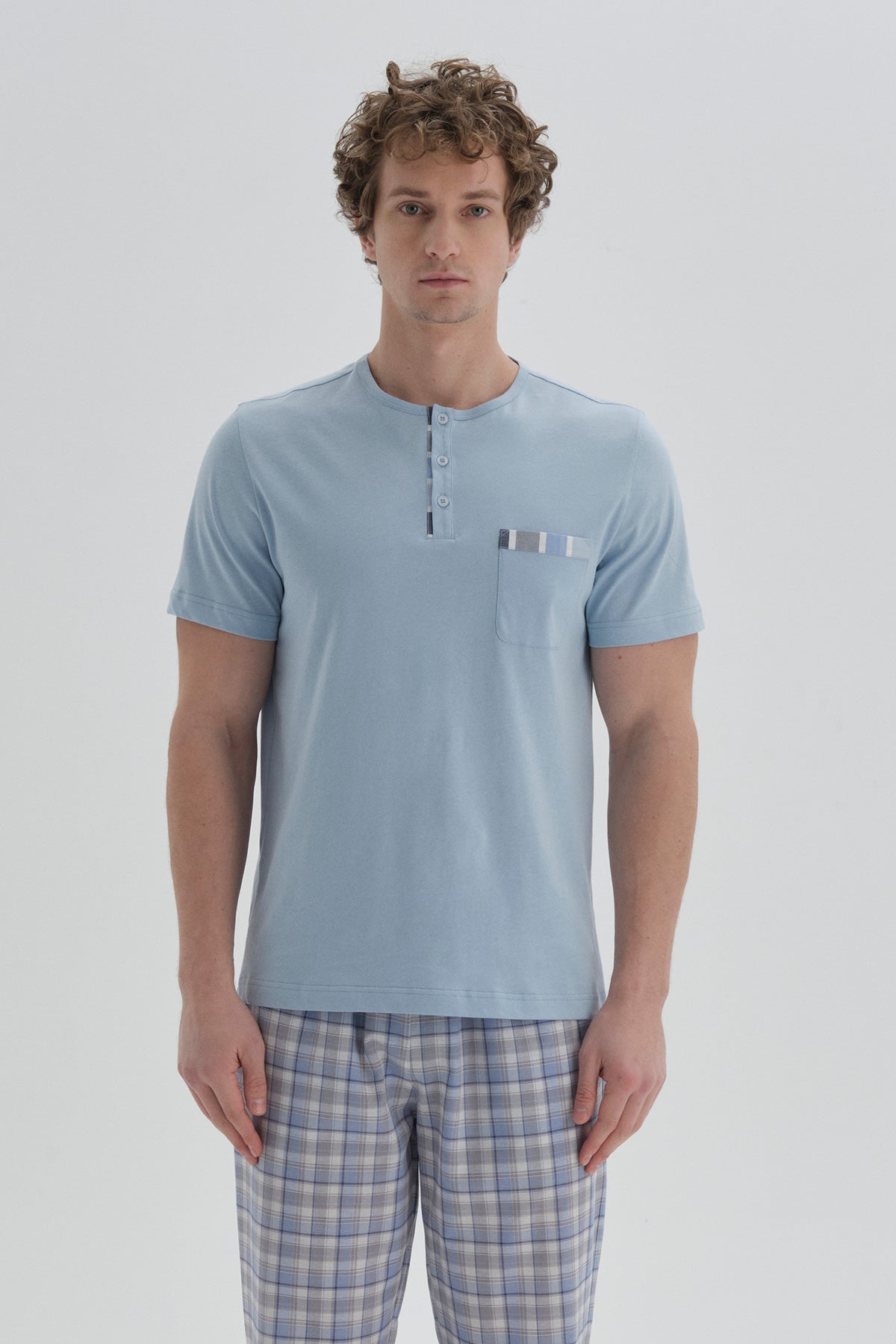BLUE PYJAMA BOTTOM