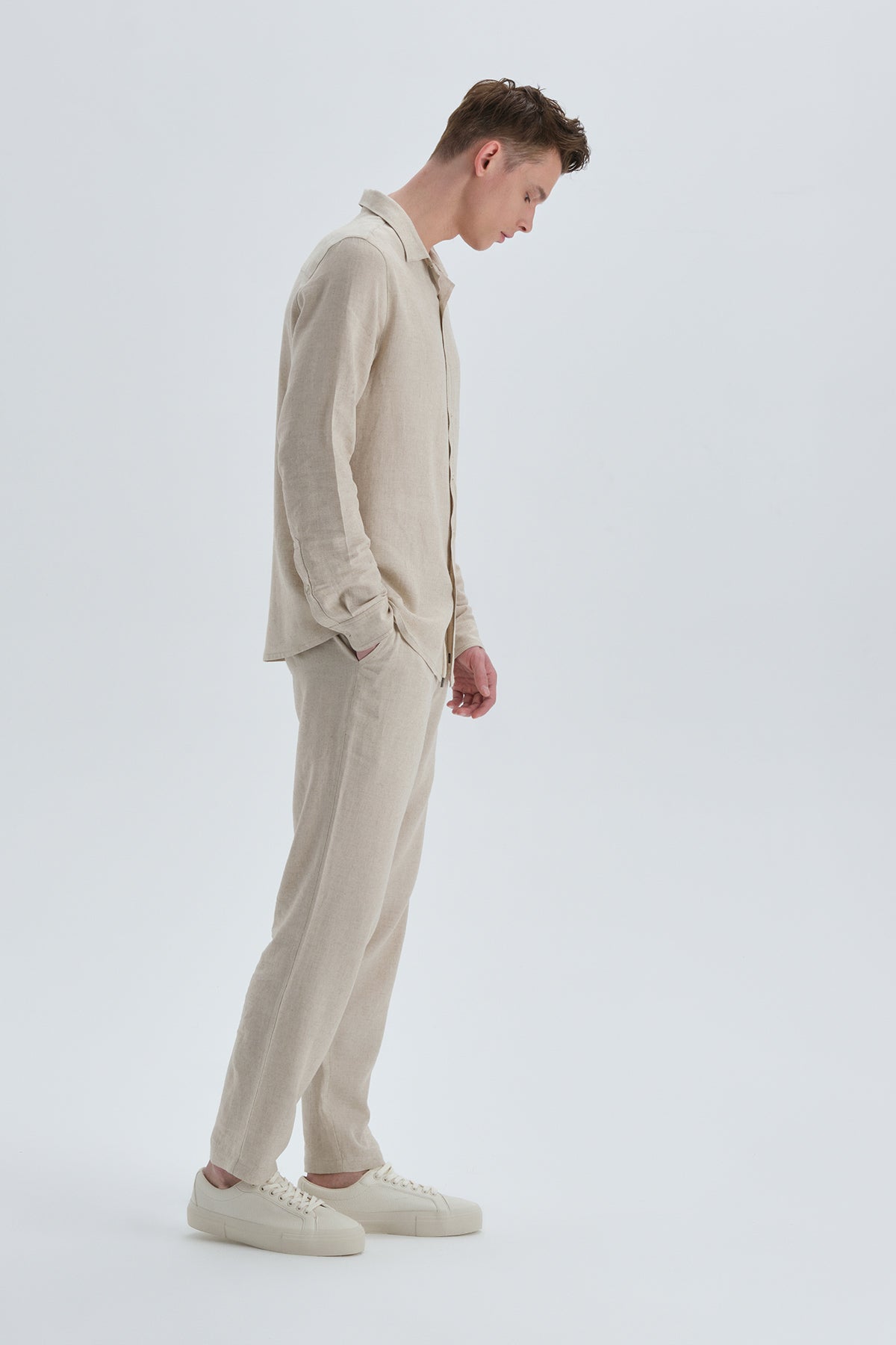 BEIGE SHIRT