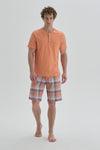 CORAL SHORT PYJAMA SET