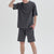 ANTHRACITE SHORT PYJAMA SET