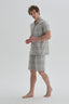 GREY SHORT PYJAMA SET