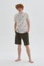 ECRU SHORTS SET