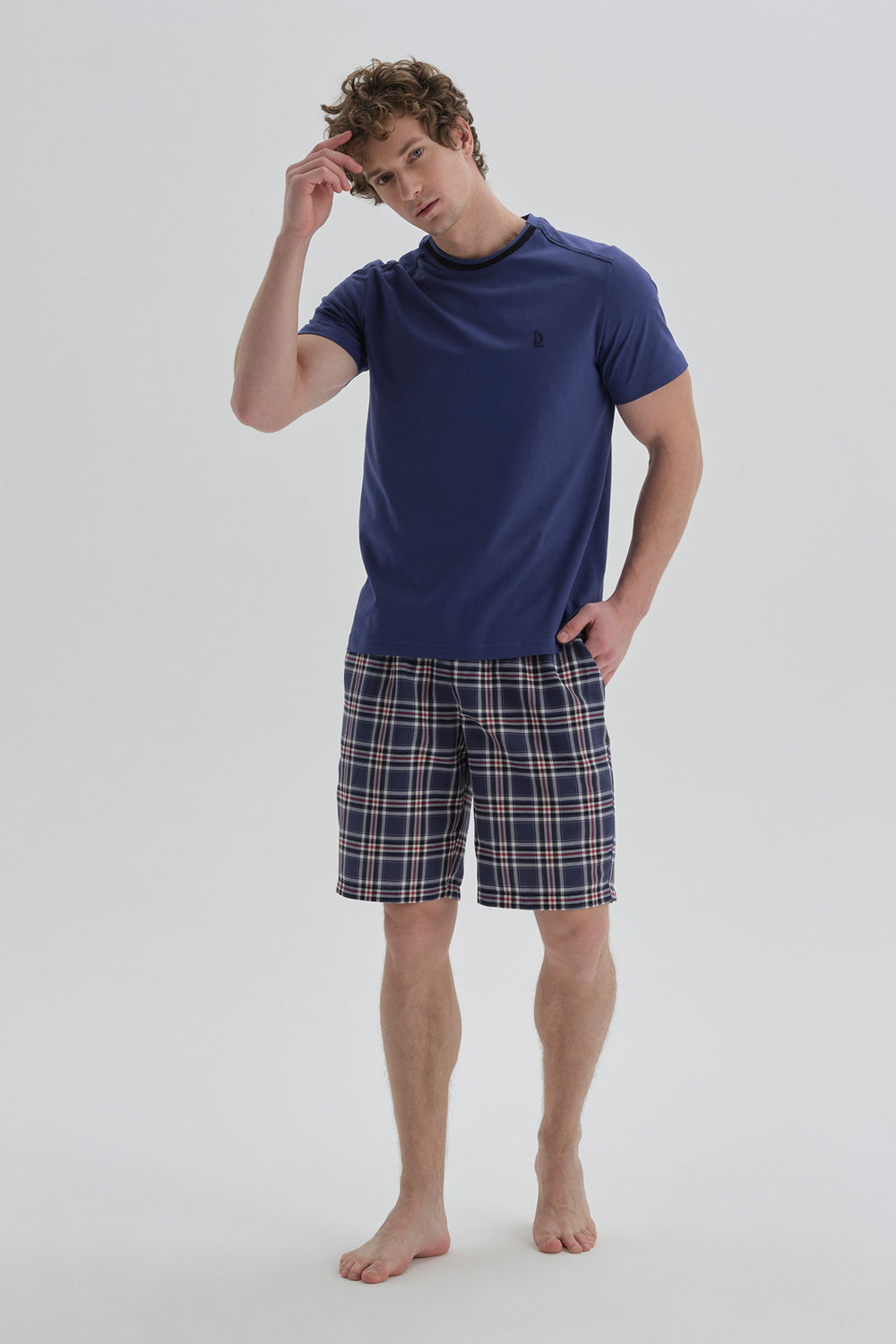 PURPLE SHORT PYJAMA SET