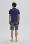 PURPLE SHORT PYJAMA SET