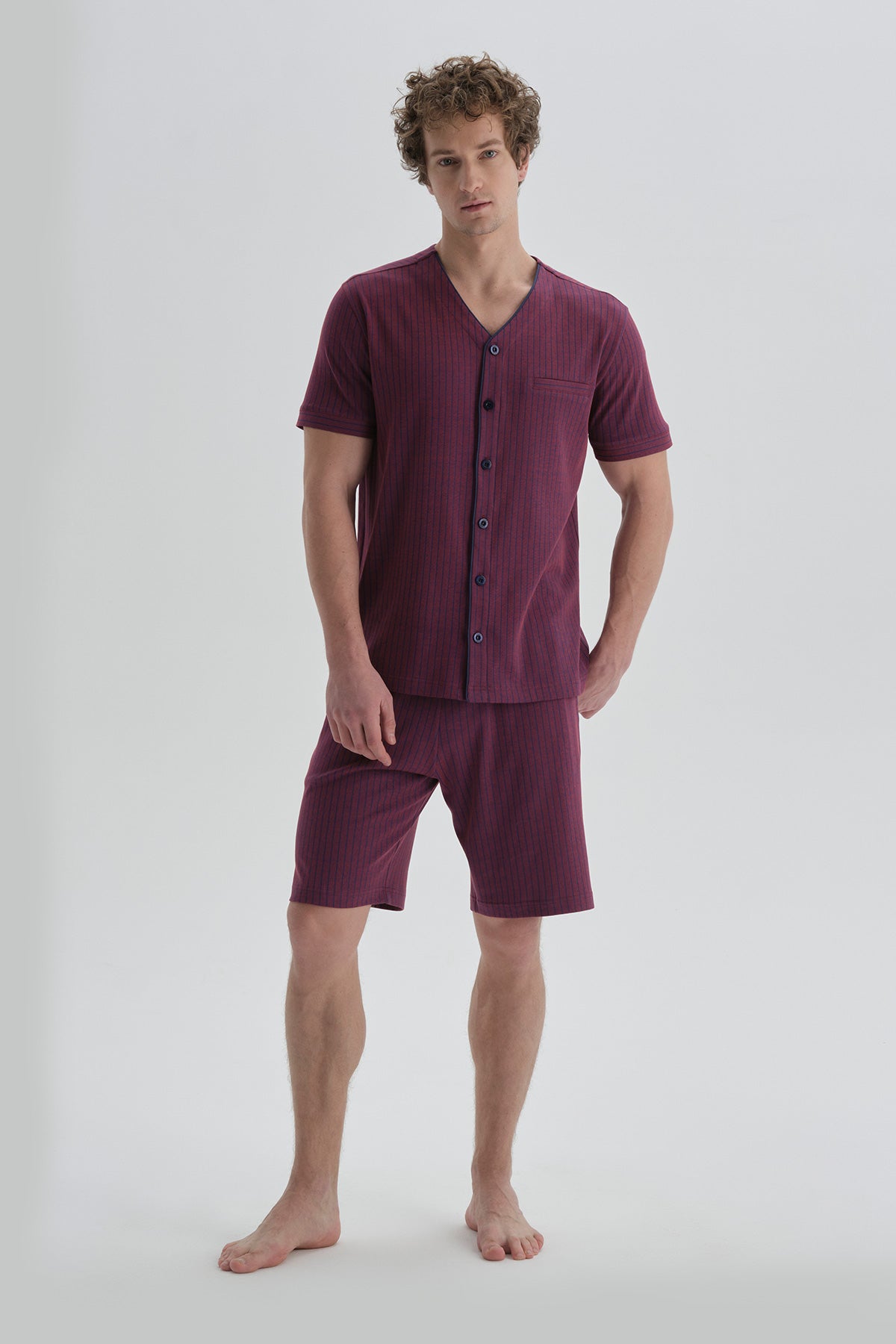 BORDEAUX SHORT PYJAMA SET
