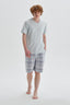LIGHT BLUE SHORTS SET