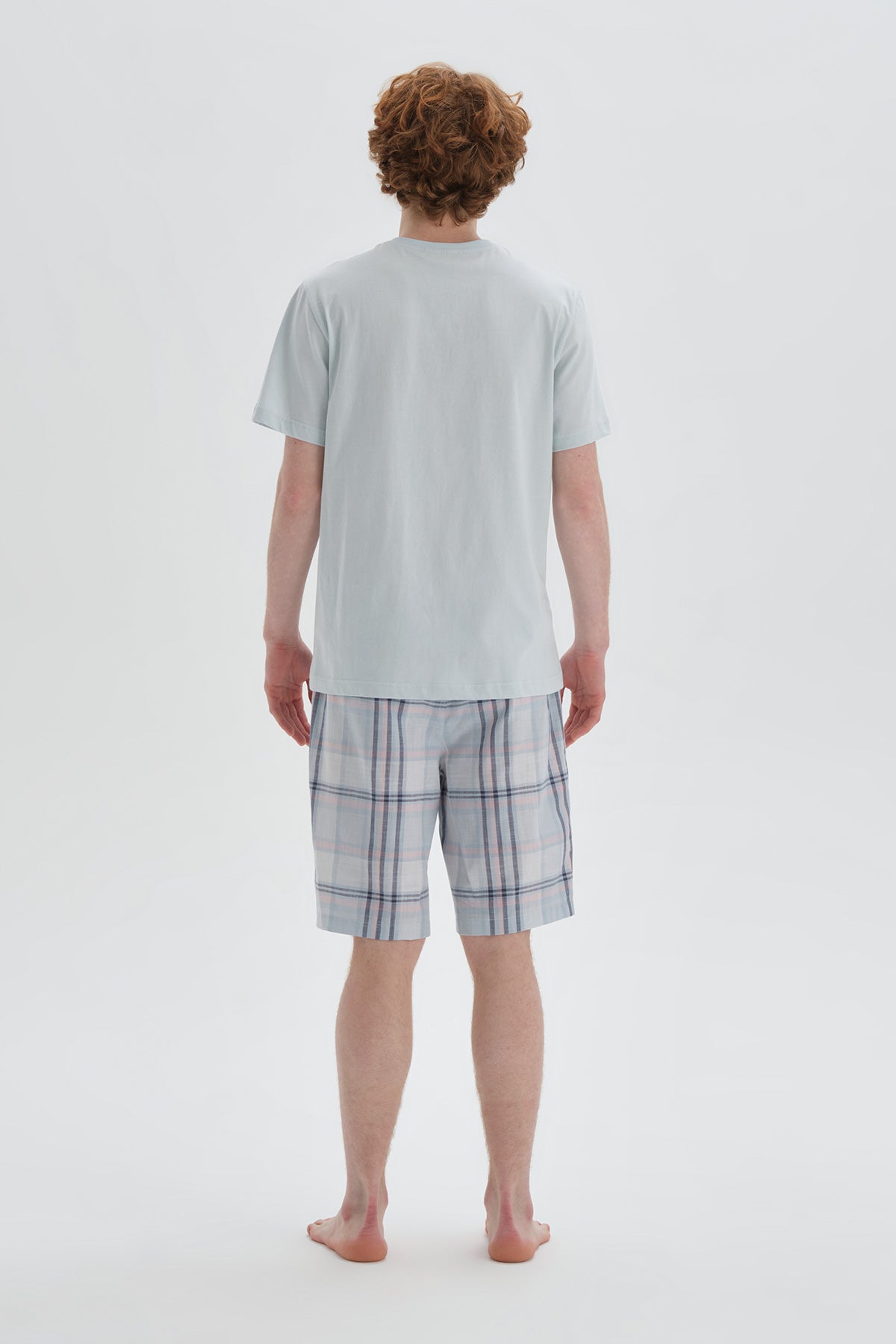 LIGHT BLUE SHORTS SET