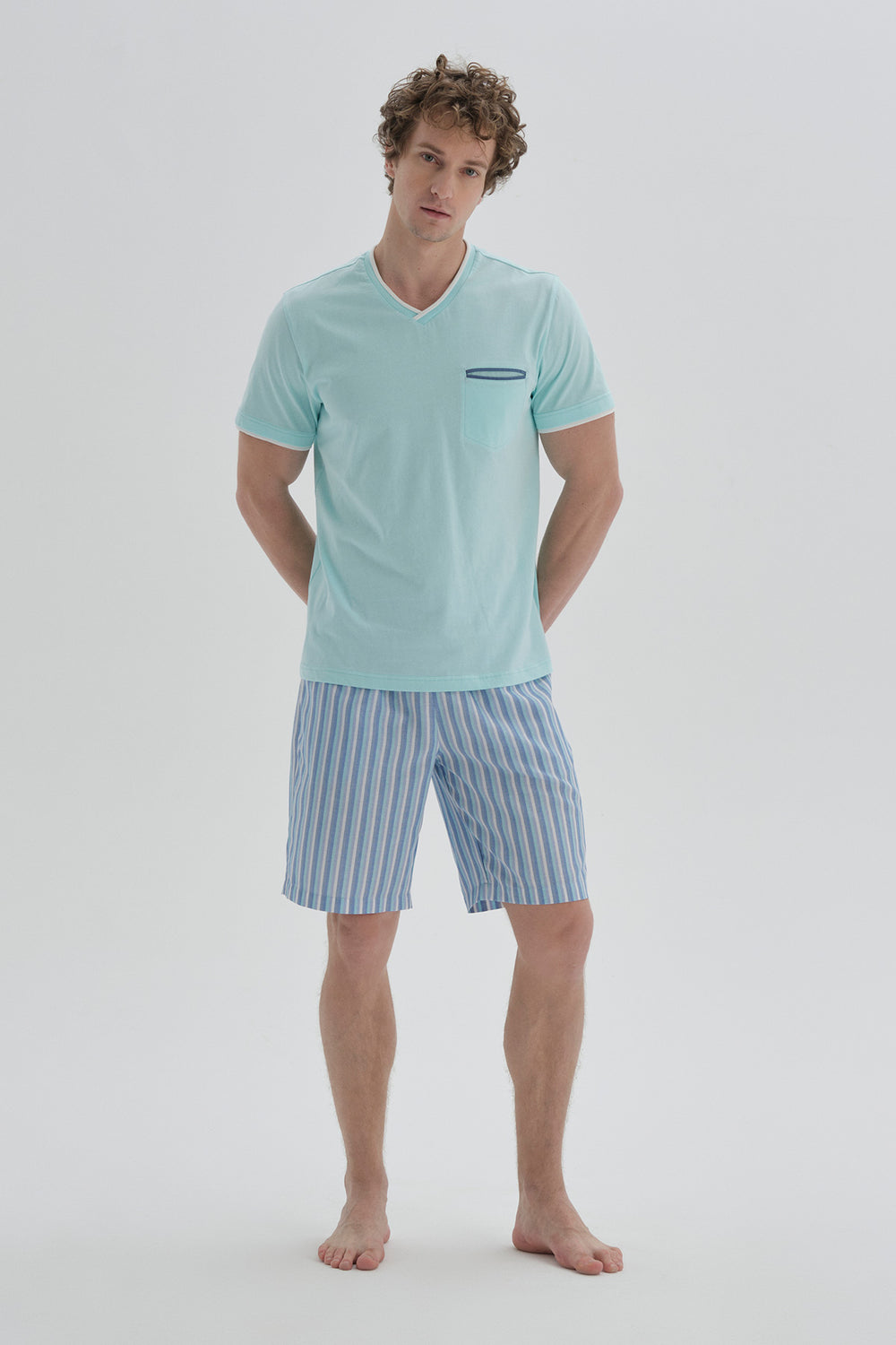 MINT SHORT PYJAMA SET