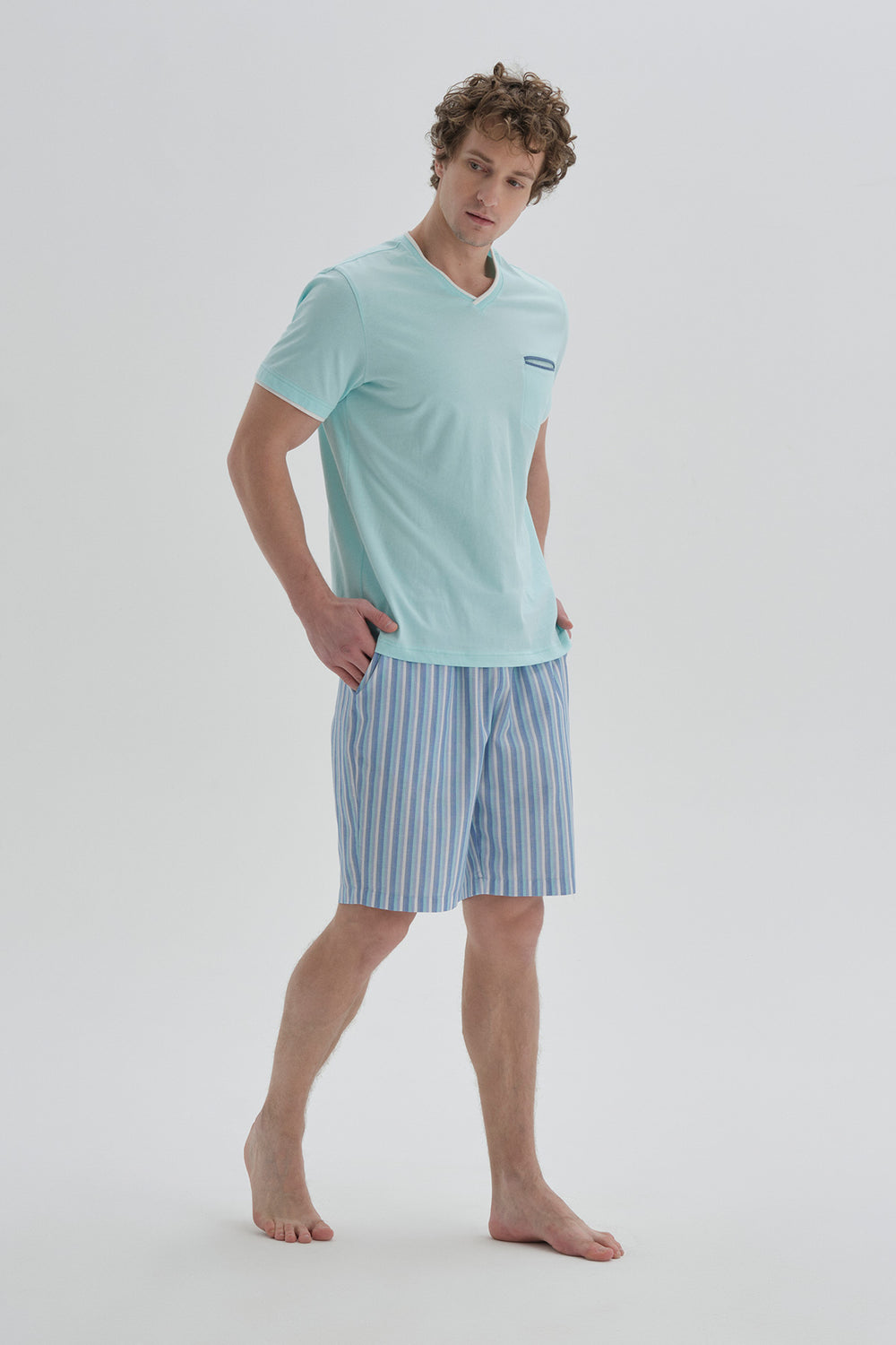 MINT SHORT PYJAMA SET