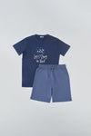 NAVY SHORTS SET