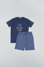 NAVY SHORTS SET