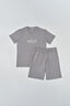 GREY SHORTS SET