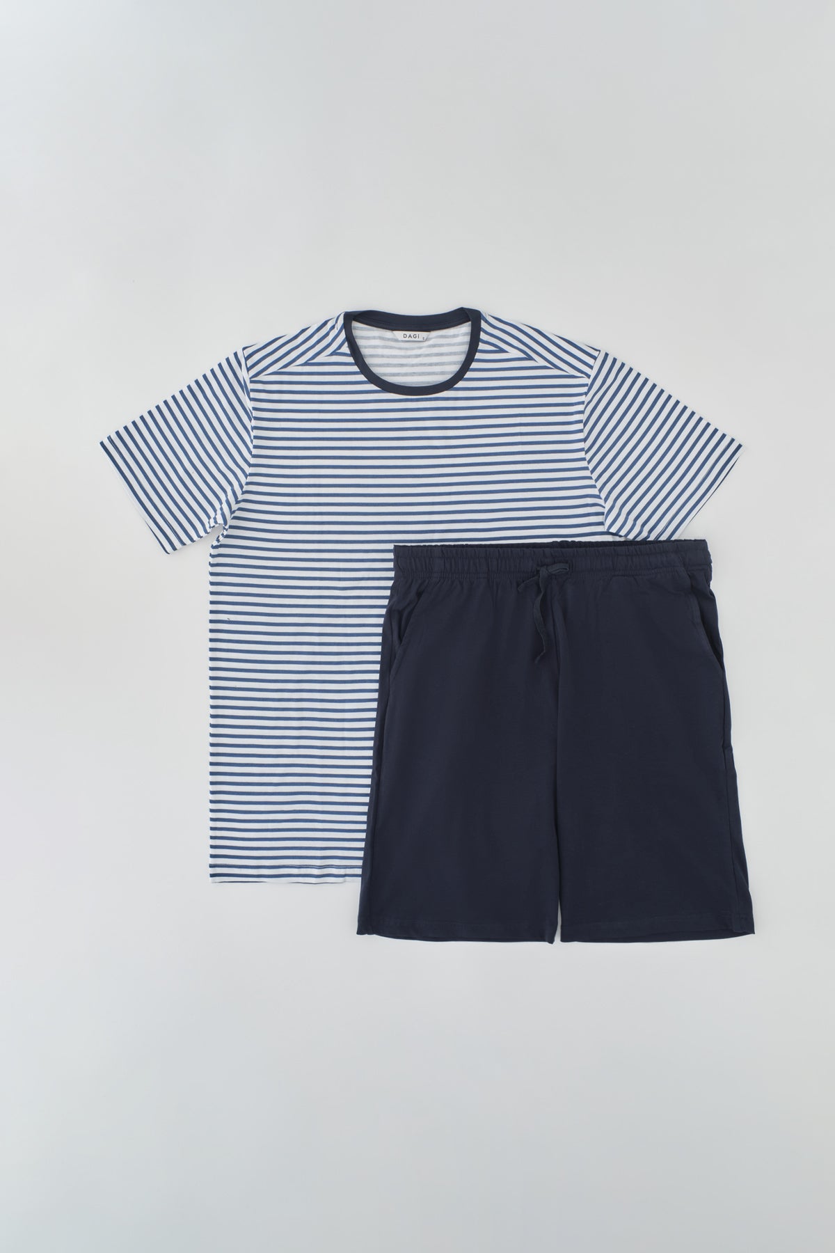WHITE SHORTS SET