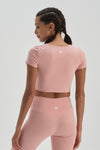 Pembe Dagi Active Crop T-Shirt