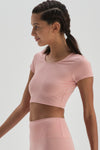 Pembe Dagi Active Crop T-Shirt