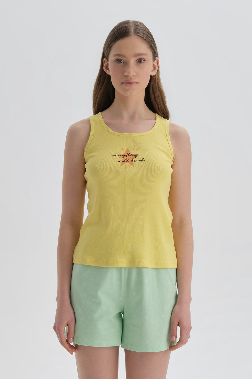 YELLOW TANKTOP
