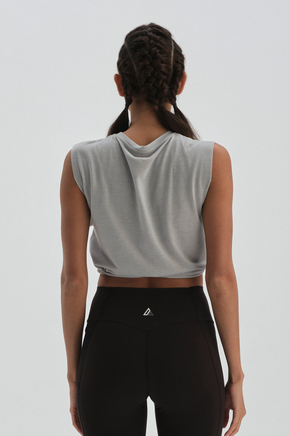 Gri Dagi Active Crop Atlet