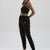 BLACK TRACKSUIT BOTTOM