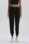 BLACK TRACKSUIT BOTTOM